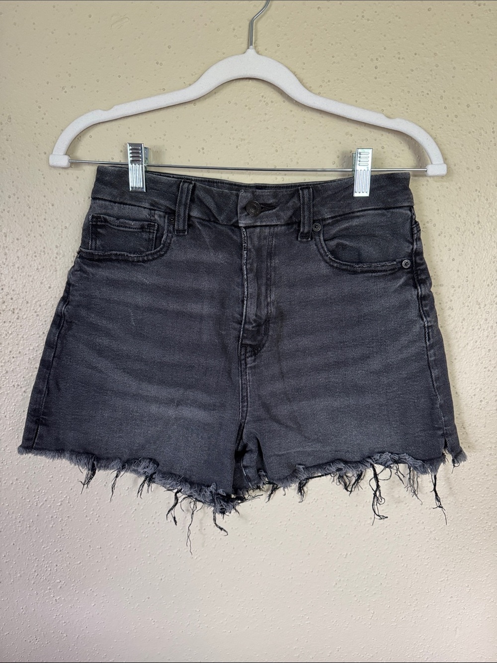 CURVY American Eagle Black Mom Shorts